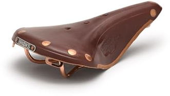Brooks England B17 Special, Handmade Leather Bike Saddle With Hand-hammered Copper Rivets, Brown, One Size