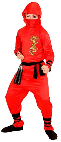 WIDMANN Disfraz de Ninja Dragon Talla 8-10 Años