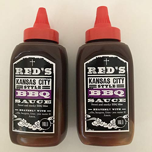Kansas City Salsa Barbecue 320G Di Rosso - Confezione da 2