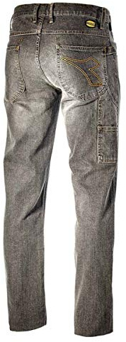 Utility Diadora Arbeitsjeans Stone-Grau-xs