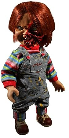 Mezco Child's Play 3: Chucky Talking Doll Pizza Face Version Standard