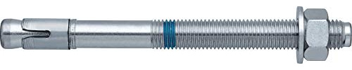 Hilti 2004152 Ancrage à haute performance pour charges statiques au quotidien en béton non fissuré (acier au carbone), 90/80/50