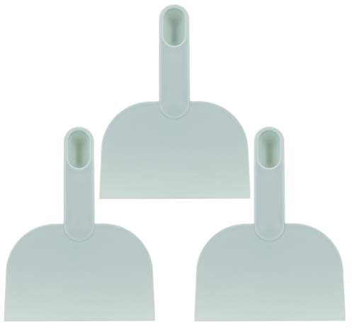HEMOTON Multifunktionaler Teigschaber Mit Löffelfunktion Ergonomischer Griff Küchenwerkzeug Zum Kuchen Dekorieren Teig Schneiden Pizza Teilen Und Mehlschaufel 6.50X4.72X0.55 Zoll