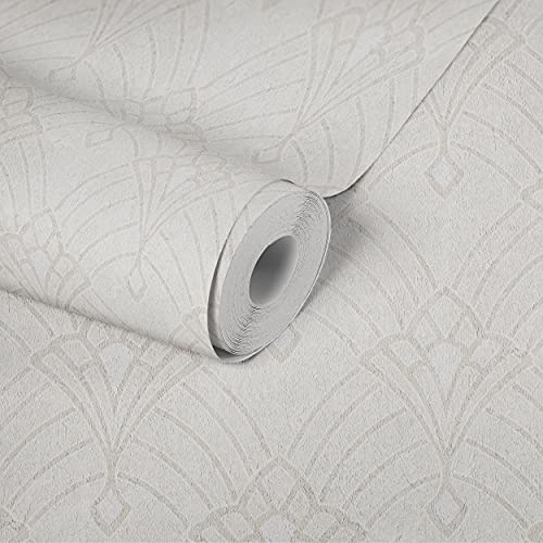 Livingwalls Oriental MATA Hari Non-Woven Wallpaper 10.05 m x 0.53 m Beige Creme Made in Germany A.S. Création 380943 38094-3