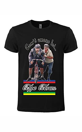 ORIGINAL FAKE Maglietta unisex vari colori con stampa Coppa Cobram (Nero, XXL)