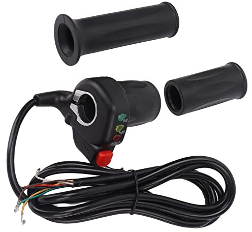 Alomejor Elektrofahrrad Speed ​​Throttle Lenkergriffe 22mm 48V Universal Elektrofahrrad Speed ​​Control Zubehör