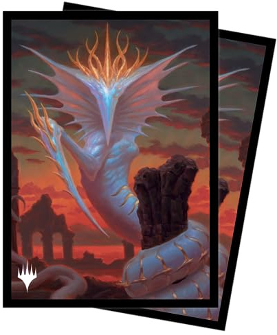 Ultra Pro - MTG Commander Masters 100ct Kartenhüllen in Standardgröße – Sliver Gravemother Artwork, Mattes Finish mit ChromaFusion-Technologie, Protect Magic: The Gathering Cards, Karten in