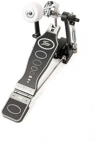 Fame FP7000 Einzelpedal, Robuste Fußmaschine, Einstellbare Federspannung, Faltbares Design, Stabile Säulenkonstruktion, Kompatibel mit allen Bass-Drums, Ideal für optimales Spielgefühl