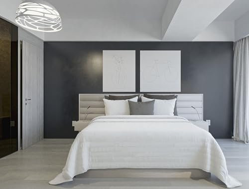 Italian Bed Linen Piumino estivo ignifugo SAIA, bianco, 260 x 270 cm