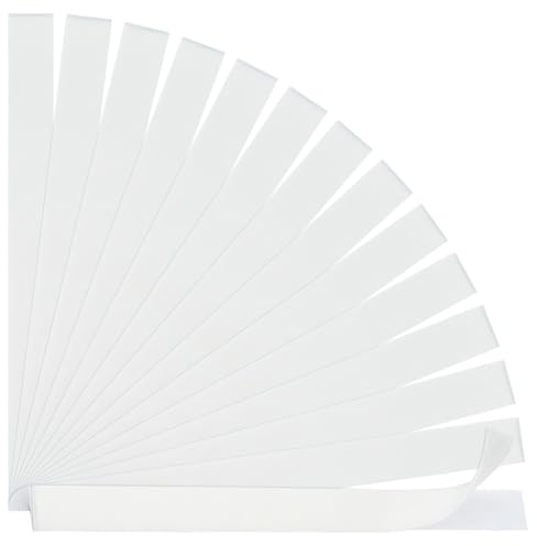 BENECREAT 16 strisce di colla da 28,5 cm con supporto in rete termica, 24 mm di larghezza strisce di resina termofusibili, per riparazione di rilegatura di libri, macchina per rilegatura, spessore 1,2