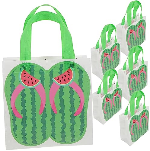 IWOWHERO 12stücke Hawaii-themen Strandpartytaschen Leichte Und Langlebige Geschenktüten Für Poolpartys Geburtstagsfeiern Und Feiertagsfeiern Für Snacks Süßigkeiten Und