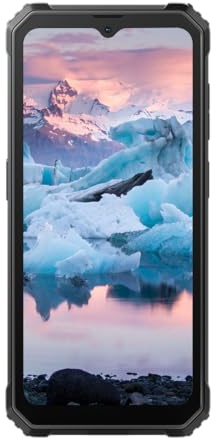 Blackview BV4800 Pro Rugged Phone, 12GB RAM+128GB ROM Android 14 Rugged SmartPhone, 6.56'' HD+, 8MP+16MP Camera, 5180mAh Outdoor Waterproof, NFC, 3 Card Slots, Face Phone Unlocked -Black