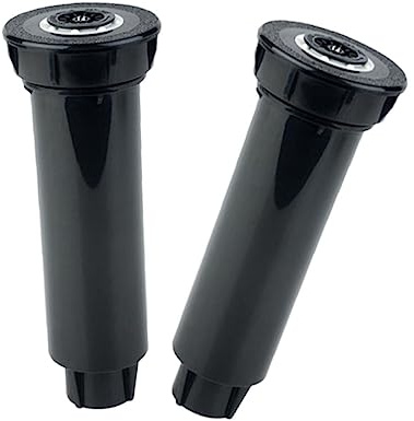 UKCOCO Arroseurs Escamotables Automatiques Réglables 2pcs en ABS Faciles à Installer pour Pelouse et Jardin pour Irrigation en Extérieur