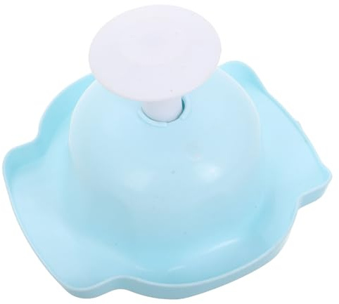 TOYANDONA Ergonomischer Fingerschutz Küchenreibe Handschutz Gemüsehalter aus Edelstahl für Sichere Gemüseschneider Kompatibel mit Hobel und Schäler in Farbverlaufsblau