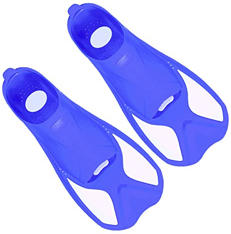 Cryfokt Simträningsfenor för Barn Lätta Simfenor för Pojkar, Flickor, Anti-slip-sula för en Fantastisk Bärupplevelse, 1 par Simutrustning för Barn för Att Lära Sig Simma, TPR-skokropp, Perfekt för