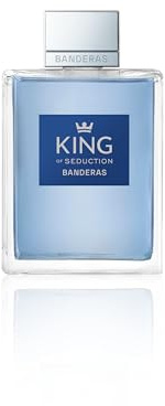 Banderas King of Seduction, Eau de Toilette Spray per Uomo, Maschile, Fragranza Intensa ed Energica con Bergamotto e Mela, 200 ml