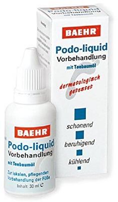 Pedibaehr professional Podo-Liquid mit Teebaumöl zur Vorbehandlung, 30ml Nagelpflege