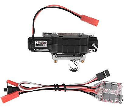 Automatische Crawler Winch, Drahtgebundenes Steuersystem, Simulierte Winde für RC Modellbau, Offroad Fahrzeuge und Geländewagen