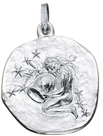 Jobo Sternzeichen-Anhänger Wassermann aus 925 Sterling Silber