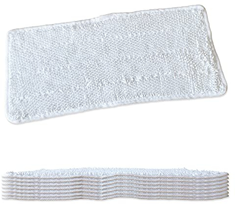 8er Set Ersatzbezug für Vileda Steam XXL Dampfreiniger, waschbar in weiß (8)