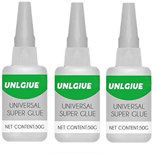 Colle super forte,Super colle universelle, colle en plastique forte pour le verre en métal en céramique de résine,50ml x3