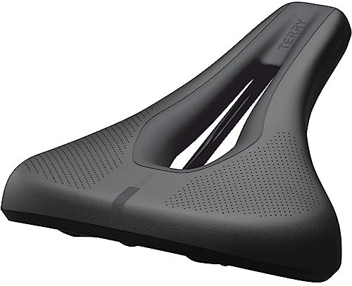 Terry Fahrradsattel Butterfly Exera Gel Max Women in der Farbe Schwarz, Polsterung: Comfort Foam, Comfort Gel, Sitzbreite: 12cm - 15cm, 423 007 23