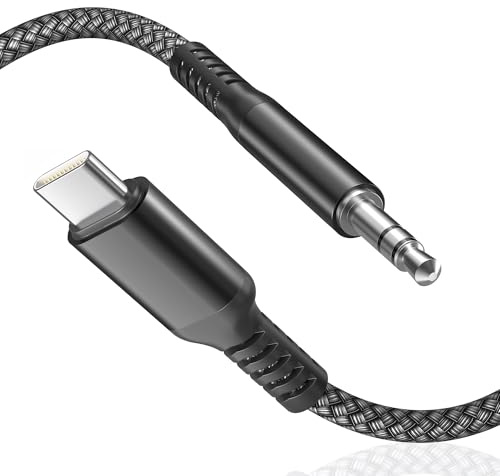 Basesailor für Samsung S26 S25 Aux Kabel 1.2M,USB C auf 3,5mm Audio Adapter | Aux-Kabel für Galaxy Z Fold Flip,S24 S23 S22 Ultra,Tab S8 S9 S10 S10+,A15,A25,A33 A34 A35,A54 A55 A56,iPhone 17 16 15 Pro Max