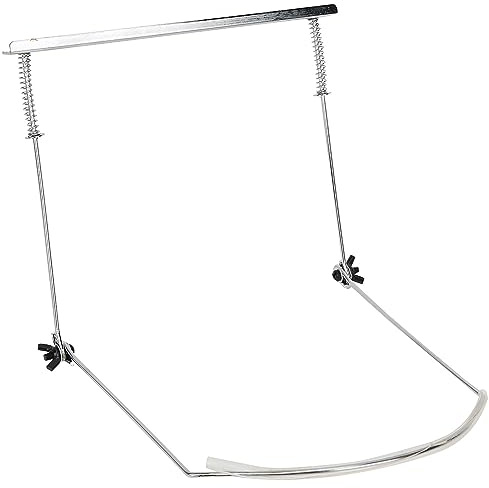 Mundharmonika-Ständer, Mundharmonika-Halterung, 24-Loch-Mundharmonika-Ständer, Mundharmonika-Halshalter, Verstellbarer Metall-Freisprech-Mundharmonika-Halter,