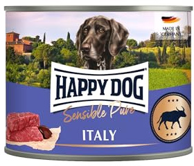 Happy Dog Sensible Pure Italy (Büffel) M 18 x 200g