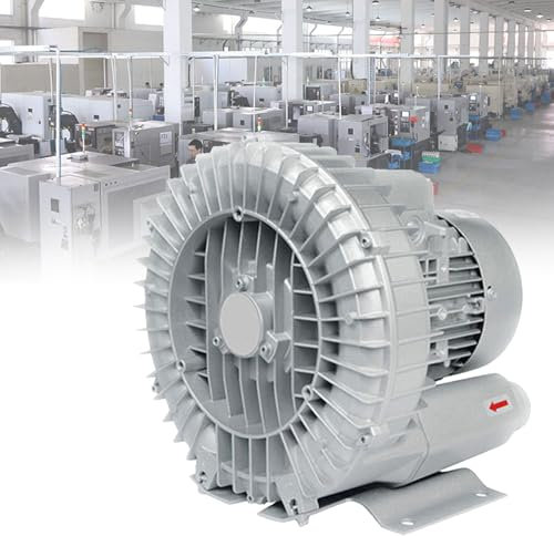 SXYKXYDL Gewerblicher Luftgebläse, Industrieabsauger, Werkstattabluftgebläse, 220 V/380 V Vortex-Kreiselvakuumpumpe, Regeneratives Gebläse, 1,1 kW/380 V
