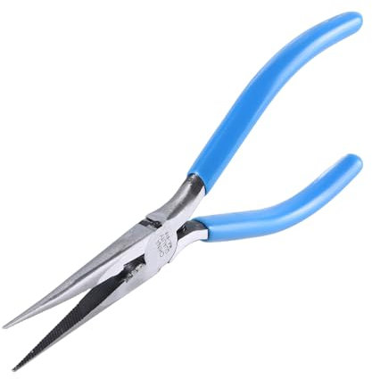 YUXITA Needle Nose Pliers 6inch Needle Nose Pliers Small Needle Nose Pliers Long Nose Pliers Spring Loaded Jewelry Needle