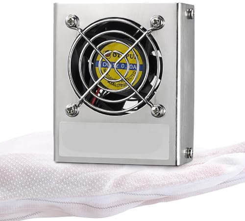 COYEUX Ventilatore ionico Anti-statico da Tavolo, Ventilatore ionico con Aghi ionici in Acciaio Cromo, Flusso d'Aria 30CFM per la rimozione dell'elettricità statica e la rimozione della Polvere