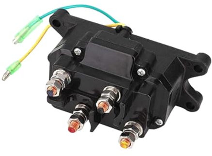 Abaodam 250a Relaisschütz Für Windensolenoid Ersatzteil Für Elektrische Winde Kompatibel Mit Atv Utv Und Lkw-winde Robuste Konstruktion Für Hohe Leistung Und Lange Lebensdauer