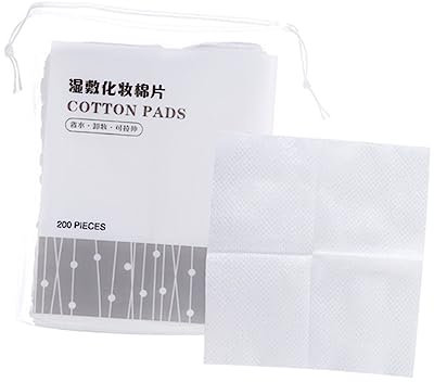 Beaupretty Thin Makeup Remover Stretchable Facial Pads for Fashion Makeup Cotton Pads for Face Cleansing