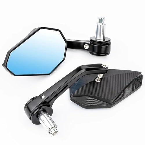 Rétroviseur moto Pour Benelli Trk502x Tnt125 Bn125 Trk 502c Bj250 Bj600 752s Moto Bleu Verre Poignée De Guidon Bout Rétroviseur Rétroviseurs latéraux moto