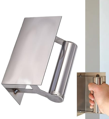 Llana para Esquinas | Paleta Para Masilla De Acero Inoxidable | Llana De Acabado Para Paredes Uso Interior Y Exterior