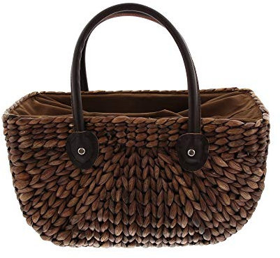 Maisstrohtasche, mokka