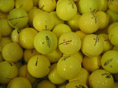 Golfbälle / Lakeballs, Grade AAA, Gelb, 50 Stück