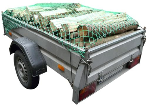 Anhängernetz 2x3m Trennnetz Gepäcknetz Gummigurt Ladungssicherung