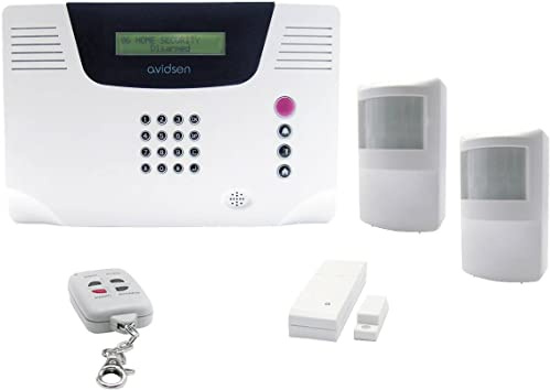 Avidsen - Alarme Maison multizones sans fil avec trasnmetteur 100740 AVIDSEN
