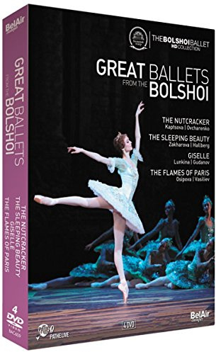 Nussknacker / Dornröschen / Giselle/ (Bolshoi) [4 DVDs] [4 DVDs]