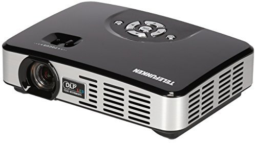 Telefunken dlp400 – Mini videoproiettore LED DLP (1280 x 800 pixel, contrasto: 1000: 1, HDMI, VGA, USB 2.0)