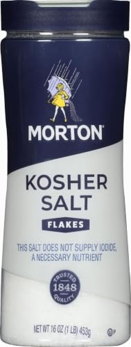 Morton Sel Kasher Grossier, 453 g (16 oz)