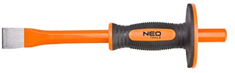 NEO Chisel with Protection 300 x 35 mm, CRV Steel, 18 mm, Hexagonal Cross Section