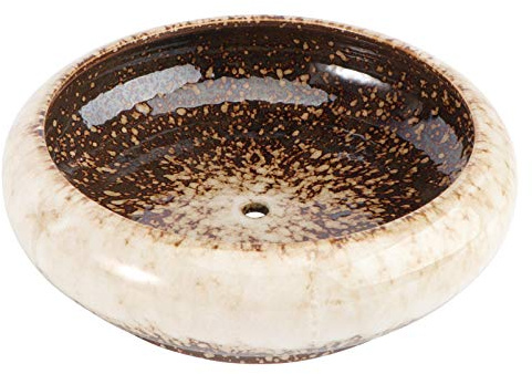 Yardwe 1stück Retro Keramischer Blumentopf Für Sukkulenten Dekorative Pflanzgefäße Für Und Außen Für Bonsai Und Kleine Pflanzen Weiße Farbe Mit Abflussloch