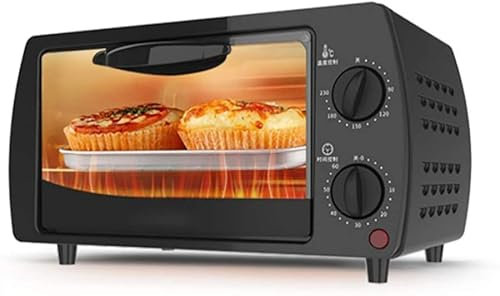 REJOON Mini Countertop Oven Baking-Grill Chicken Multifunctional Electric Oven Temperature-Control Stainless-Steel Stove-Machine Bread-Toaster Pizza-Cake (Size : 110V American Standard)