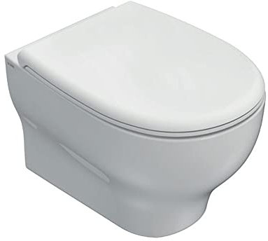 Ceramica Globo - Globo vaso serie Grace sospeso Senza Brida bianco-GRS03.BI - GLOGR00S03