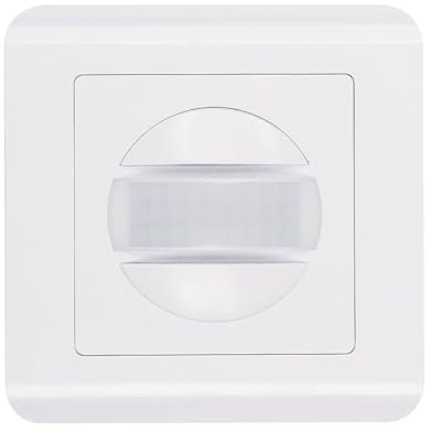 ARUM Détecteur de Mouvement Mural IR Infrarouge, avec Interrupteur en Intérieur IP20