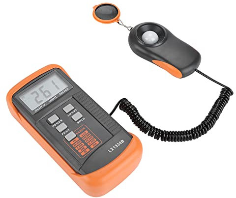 Lichtmesser LX1330B, Digitales Luxmeter, LCD-Display, 0–200.000 Inance Meter, Testen von Illuminometer, Luminometer und FC Umschaltbar