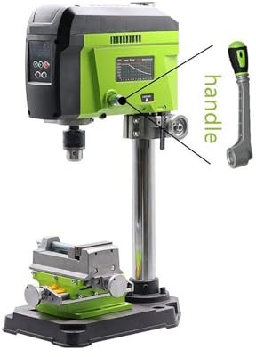 Tischbohrmaschine, Digitalanzeige, Hochpräzise Tischbohrmaschine, Kleine Bohr- Und Fräsmaschine For Den Haushalt, Industriequalität, Mini, Bohrmaschine,für Metall- und Holzschmuck zum Selbermachen